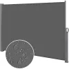 Side awning Springos AW0002 300x160 cm retractable graphite screen