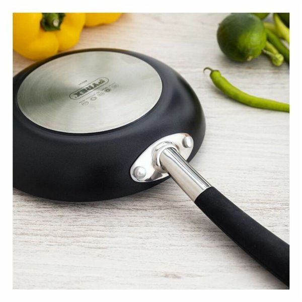 Non-stick frying pan Pyrex Artic Grey Metal Steel