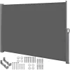 Sivumarkiisi Springos AW0002 300x160 cm grafiitti