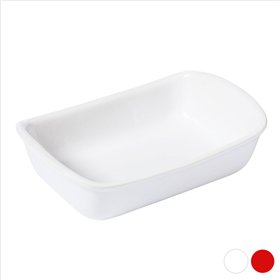 Oven Dish Pyrex Supreme White Ceramic Tempered glass