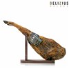 Set of Iberian Grain-Fed Ham and Ham Holder Delizius Deluxe