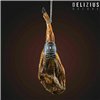 Set of Iberian Grain-Fed Ham and Ham Holder Delizius Deluxe