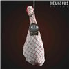 Set of Iberian Grain-Fed Ham Shoulder and Ham Holder Delizius Deluxe