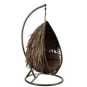 Marbueno Round Umbrella Base Cement 36x29.5 cm 11KG Green Garden, Pool, Terrace 10443