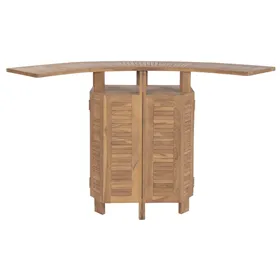 Sideboard Alexandra House Living White Cream Metal Pine 37 x 84 x 75 cm