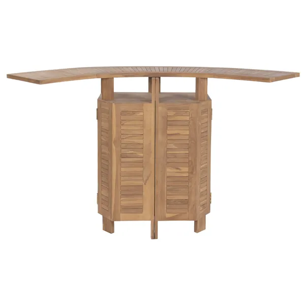 Sideboard Alexandra House Living White Cream Metal Pine 37 x 84 x 75 cm