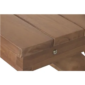 Centre Table Alexandra House Living Natural MDF Wood 46 x 60 x 120 cm