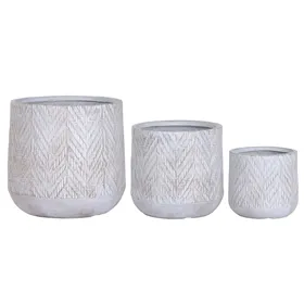 Side table Alexandra House Living White 33 x 78 x 33 cm
