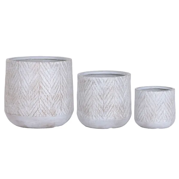 Side table Alexandra House Living White 33 x 78 x 33 cm