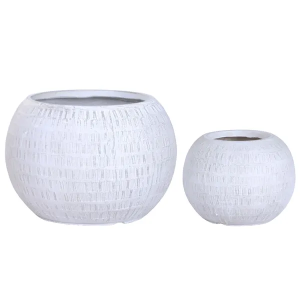 Nightstand Alexandra House Living White 25 x 57 x 25 cm
