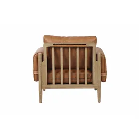 Stool Alexandra House Living Black Dark brown Leather Iron 41 x 80 x 41 cm Pedals