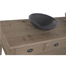 Sideboard Alexandra House Living Red Fir wood MDF Wood 36 x 106 x 136 cm