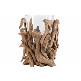 Side table Alexandra House Living Black Mango wood 61 x 46 x 119 cm