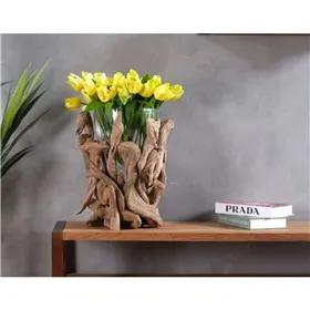 Desk Alexandra House Living White Wood Iron 65 x 75 x 155 cm
