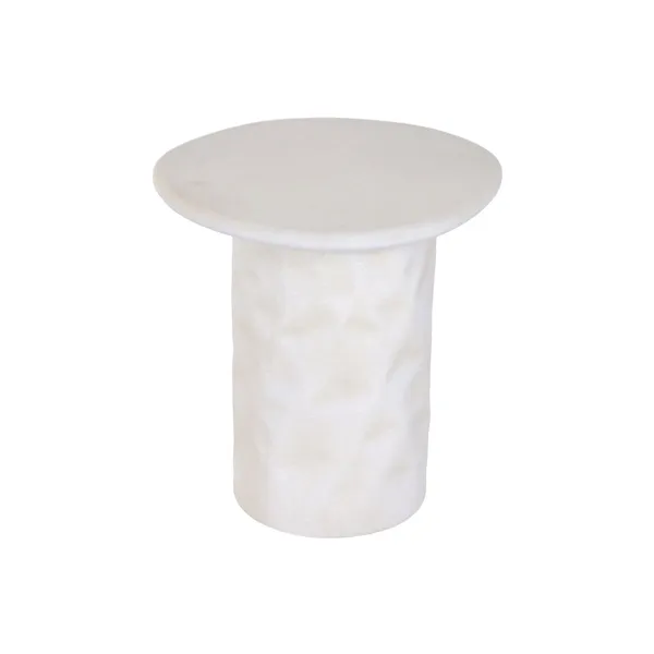 Table Alexandra House Living White 80 x 78 x 80 cm