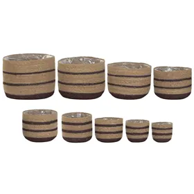 Stool Alexandra House Living White Pinewood 25 x 70 x 35 cm