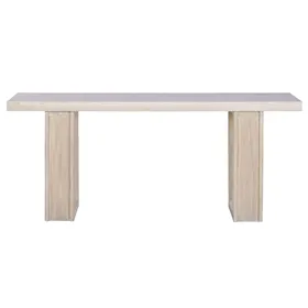 Corner table Alexandra House Living Golden 33 x 76 x 35 cm