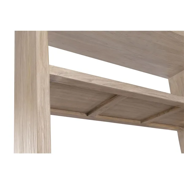 Stool Alexandra House Living Brown Polyurethane MDF Wood 30 x 28 x 30 cm