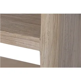 Bench Alexandra House Living Black Polyurethane MDF Wood 40 x 52 x 130 cm