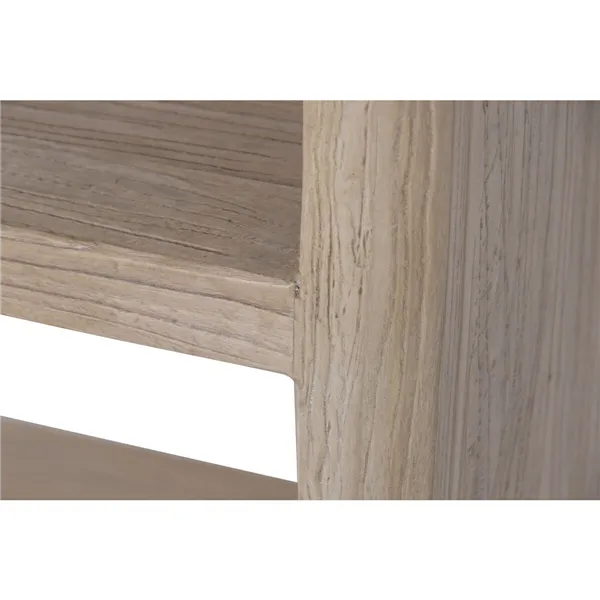 Bench Alexandra House Living Black Polyurethane MDF Wood 40 x 52 x 130 cm