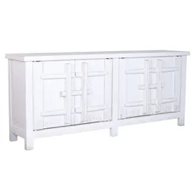 A set of two trunks Alexandra House Living Dark brown Willow wood 46 x 46 x 76 cm