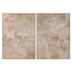 Occasional Furniture Alexandra House Living White MDF Wood 38 x 67 x 80 cm