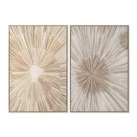 Stool Alexandra House Living Brown Recycled Wood 23 x 24 x 50 cm
