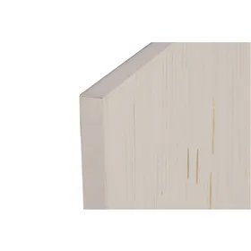 Chest Alexandra House Living Grey PVC Wood Metal 45 x 45 x 90 cm Estilo vintage
