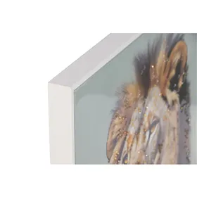 Nightstand Alexandra House Living White 26 x 69 x 37 cm
