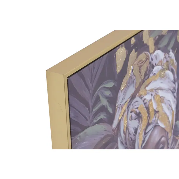 Decorative suitcase Alexandra House Living Green Iron Traditional style 29 x 31 x 53 cm