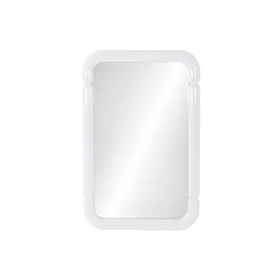 Nightstand Alexandra House Living White Brown 35 x 60 x 45 cm