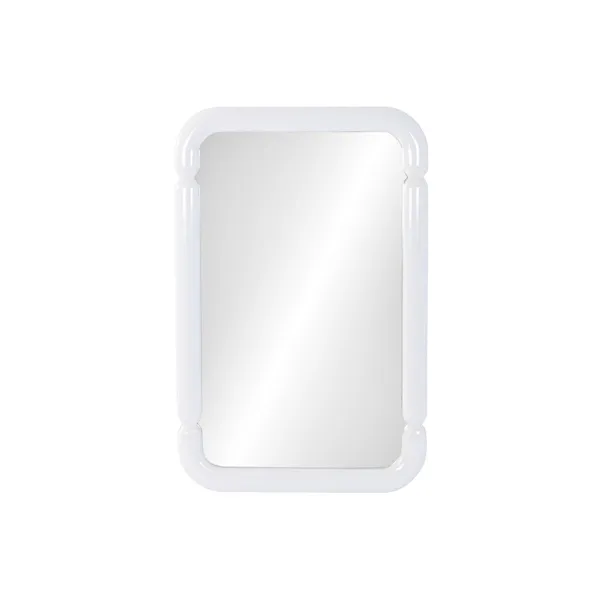 Nightstand Alexandra House Living White Brown 35 x 60 x 45 cm