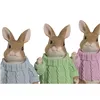 Decorative Figure Home ESPRIT Multicolour Rabbit Shabby Chic (3 Units)