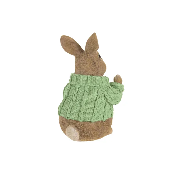 Decorative Figure Home ESPRIT Multicolour Rabbit Shabby Chic (3 Units)