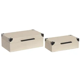 Flower Pot Stand Alexandra House Living Black Iron Tile 30 x 68 x 30 cm 3 Pieces