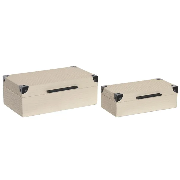 Flower Pot Stand Alexandra House Living Black Iron Tile 30 x 68 x 30 cm 3 Pieces