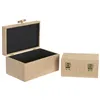 Jewelry box Home ESPRIT Natural Wood 26 X 18 X 13,3 CM (2 Units)