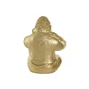 Decorative Figure Home ESPRIT Golden Gorilla (3 Units)