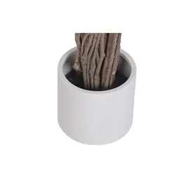 Decorative canister Alexandra House Living Grey Iron Traditional style 23 x 29 x 23 cm