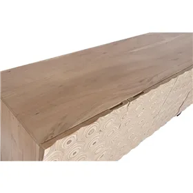 Bench Alexandra House Living White Wood 33 x 73 x 72 cm