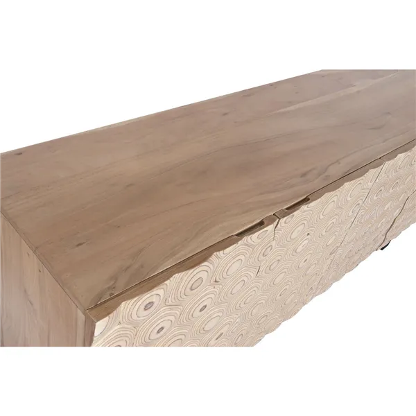 Bench Alexandra House Living White Wood 33 x 73 x 72 cm