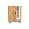Display Stand Home ESPRIT Crystal Acacia 100 x 40 x 150 cm