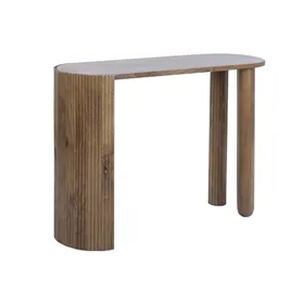Centre Table Alexandra House Living Brown Wood Iron Plate Fir wood 110 x 46 x 110 cm