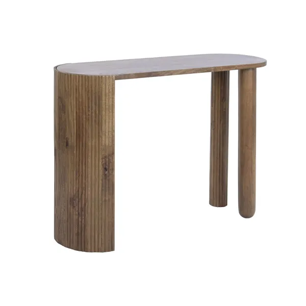 Centre Table Alexandra House Living Brown Wood Iron Plate Fir wood 110 x 46 x 110 cm