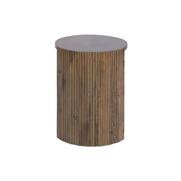 Vase Alexandra House Living White Mango wood 50 x 58 x 50 cm