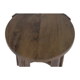 Vase Alexandra House Living White Mango wood 45 x 60 x 45 cm
