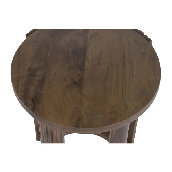 Vase Alexandra House Living White Mango wood 45 x 60 x 45 cm