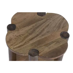 Centre Table Alexandra House Living White Mango wood 80 x 41 x 80 cm