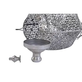 Flower Pot Stand Alexandra House Living White Metal Iron 25 x 32 x 55 cm
