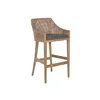 Stool Home ESPRIT Brown Grey Rattan 51 X 52 X 100 CM